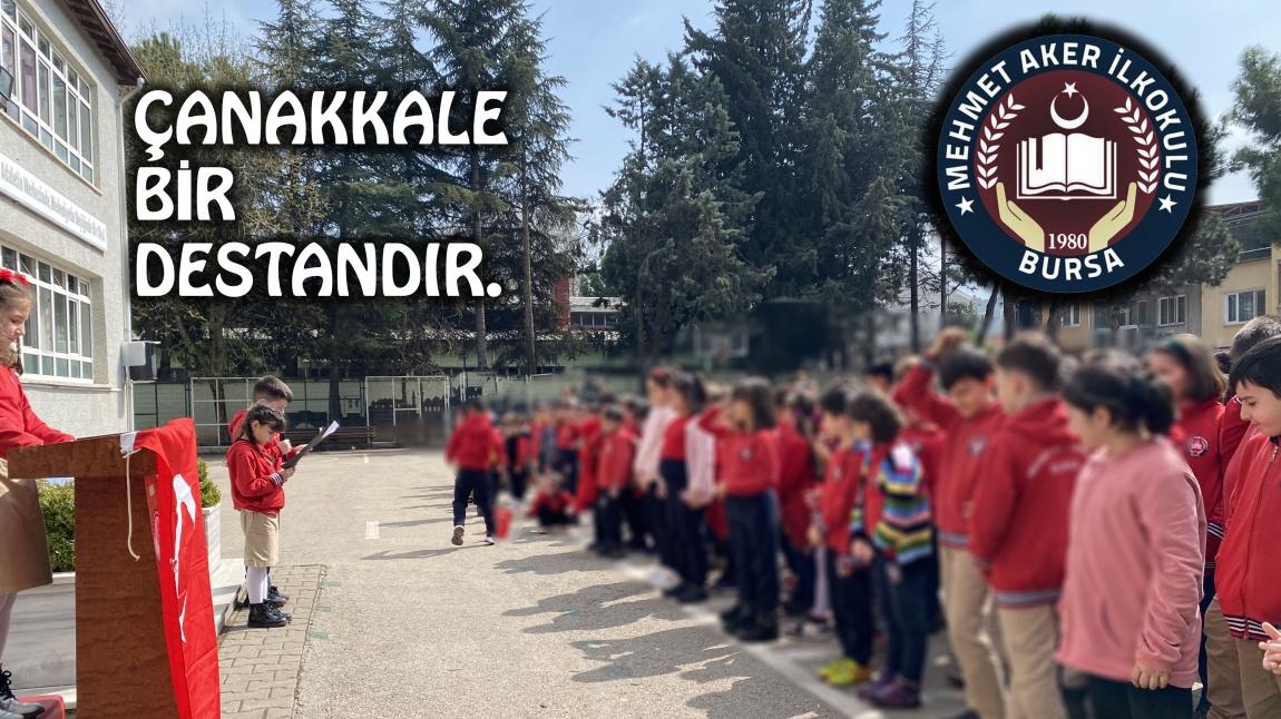 Mehmet Aker Çanakkale Zaferi'ni Kutladı...